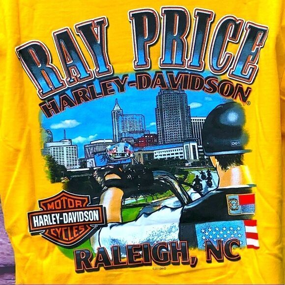 Men’s vintage NWT HD short sleeve tee size L - Picture 5 of 11